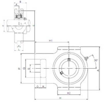 المحامل UCT217 ISO