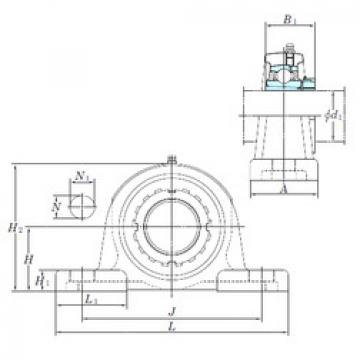 المحامل UKP322 KOYO