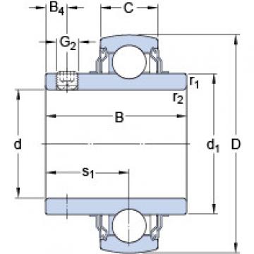 المحامل YAR 206-2FW/VA228 SKF