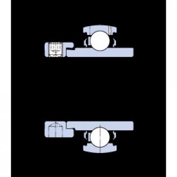 المحامل YEL 206-2F SKF