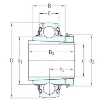 المحامل YSA211-2FK+HE2311 SKF