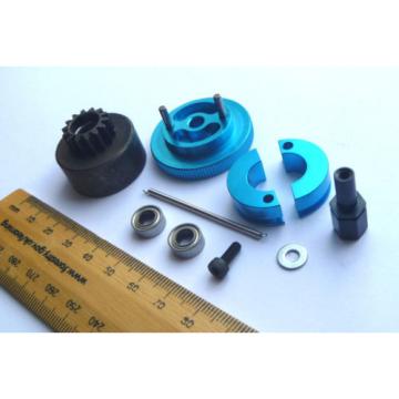 Clutch &amp; Flywheel kit for 1/10 RC Nitro Buggy/Car 14T Alloy Shoes/Bearings HSP