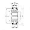 FAG Self-aligning deep groove ball bearings - SK014-205-KRR