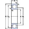 المحامل 6030-Z SKF