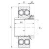 Bearing 1208K+H208 ISO