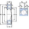 المحامل 71924 ACD/HCP4AL SKF