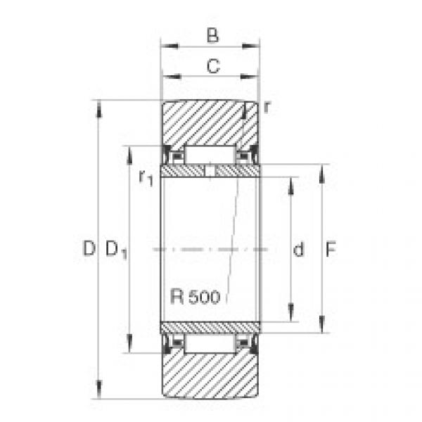 FAG St&uuml;tzrollen - NA2210-2RSR #1 image