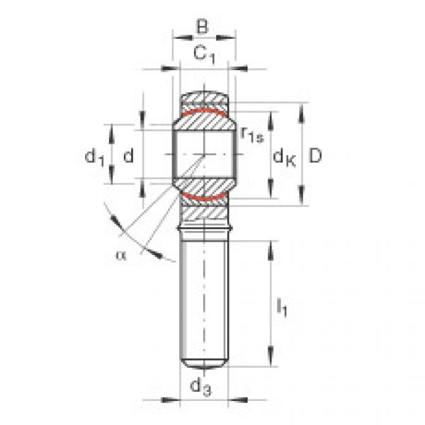 FAG Gelenkk&ouml;pfe - GAKL22-PW #1 image