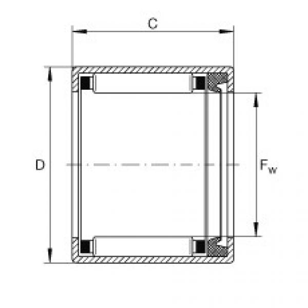 المحامل SCE58-P INA #1 image