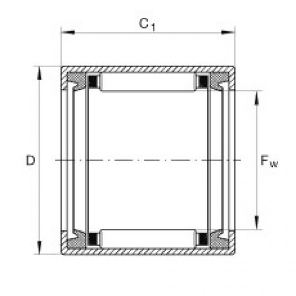 المحامل SCE148-PP INA #1 image