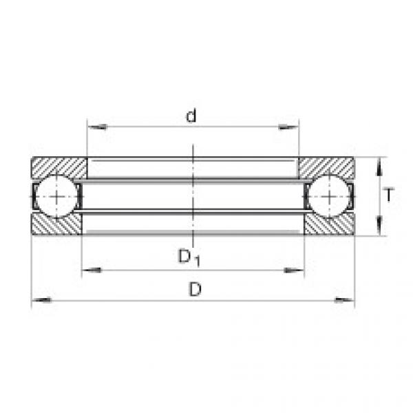 FAG Axial-Rillenkugellager - 1007 #1 image