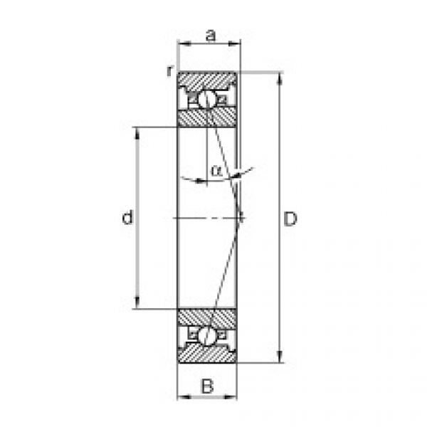 FAG Spindellager - HS71906-C-T-P4S #1 image