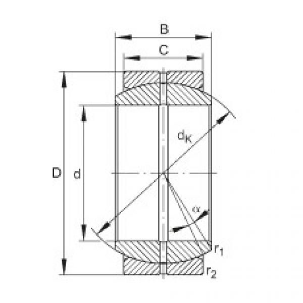 FAG Radial spherical plain bearings - GE25-DO #1 image