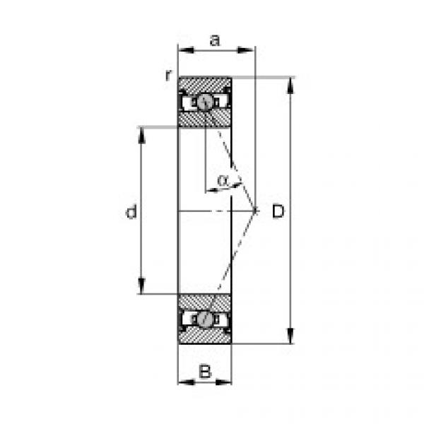 FAG Spindellager - HCS71915-E-T-P4S #1 image