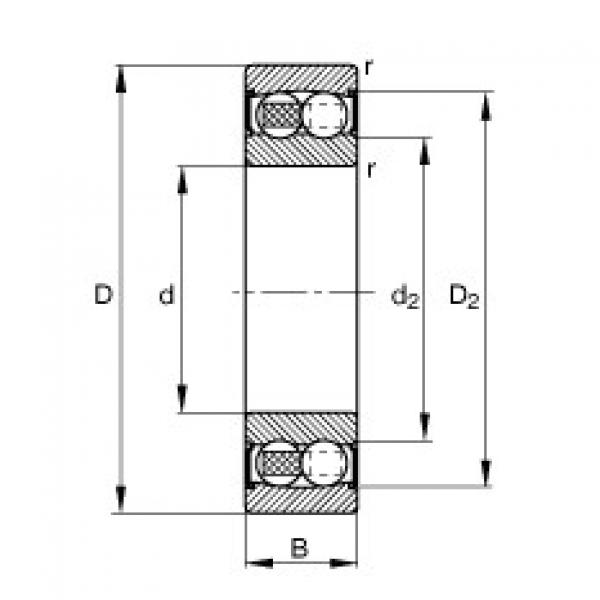 FAG Pendelkugellager - 2202-2RS-TVH #1 image