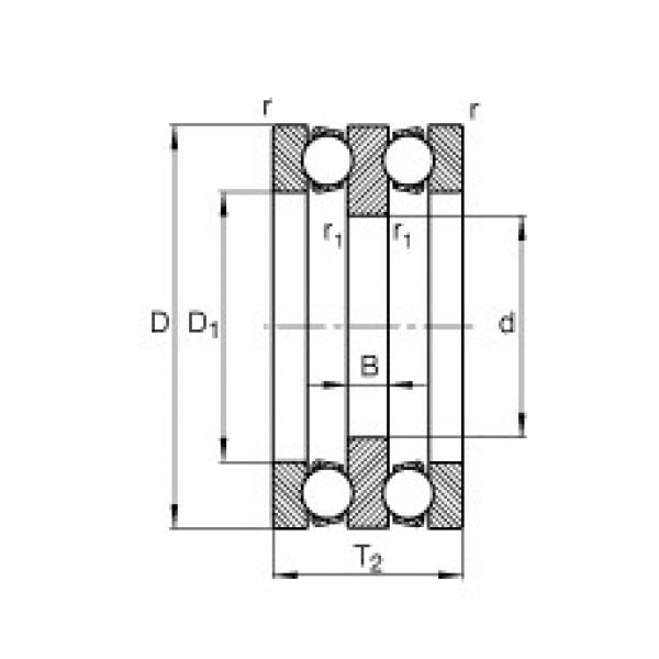 FAG Axial-Rillenkugellager - 52226 #1 image