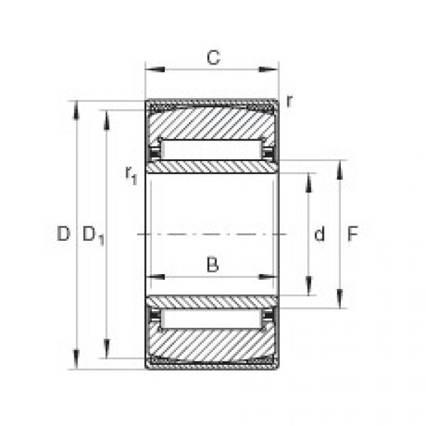 FAG Einstell-Nadellager - PNA20/42-XL #1 image