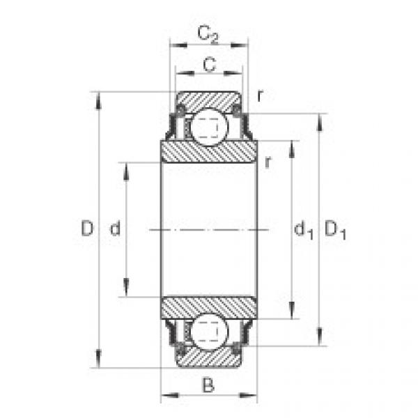 FAG Spannlager - 204-XL-KRR #1 image