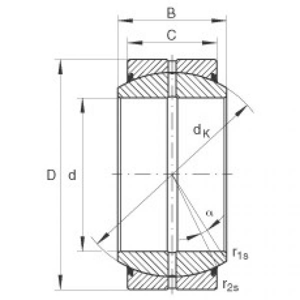 FAG Radial-Gelenklager - GE110-DO-2RS #1 image