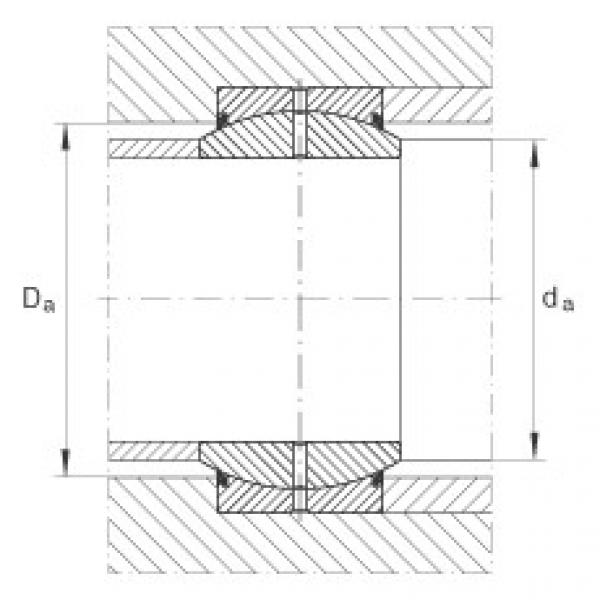 FAG Radial-Gelenklager - GE25-DO-2RS #2 image