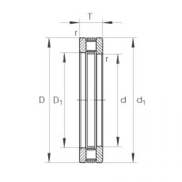 FAG Axial-Zylinderrollenlager - 81105-TV #1 image