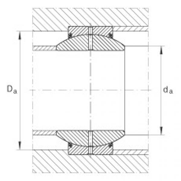 FAG Radial-Gelenklager - GE17-FO-2RS #2 image