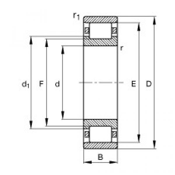 FAG Zylinderrollenlager - N207-E-XL-TVP2 #1 image