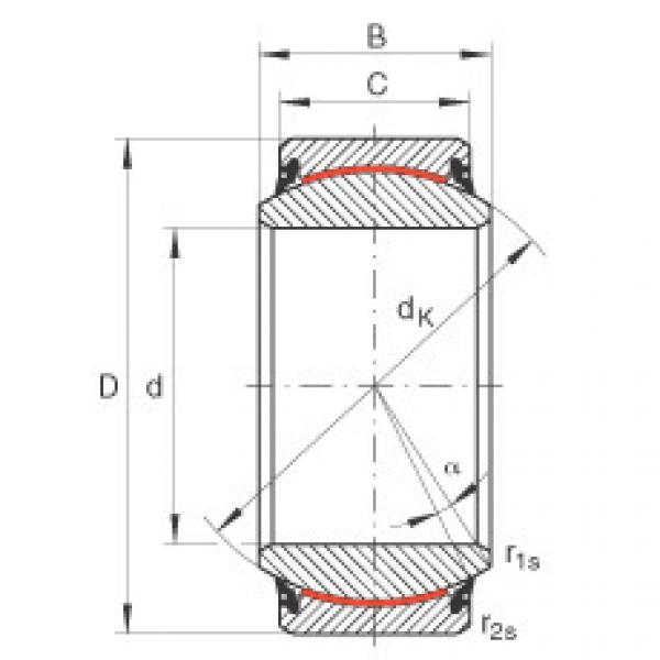 FAG Radial-Gelenklager - GE80-UK-2RS #1 image