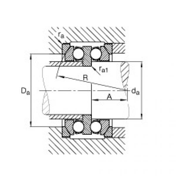 FAG Axial-Rillenkugellager - 54206 + U206 #3 image