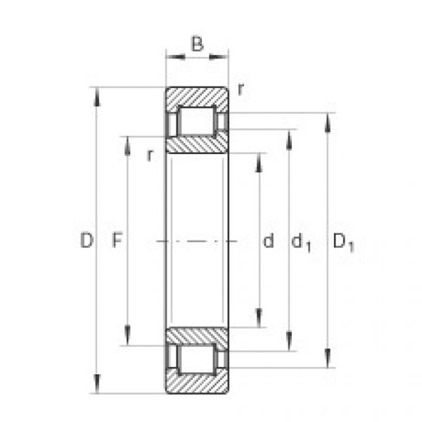 المحامل SL192326-TB INA #1 image