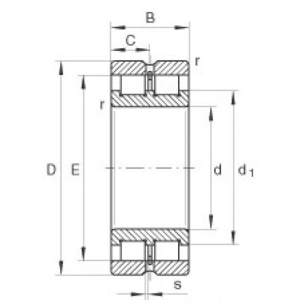 المحامل SL024916 INA #1 image