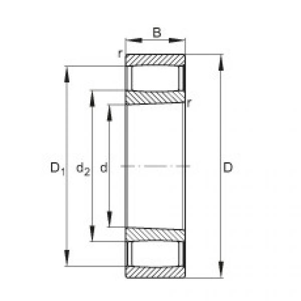 FAG Toroidalrollenlager - C4124-XL-K30-V #1 image