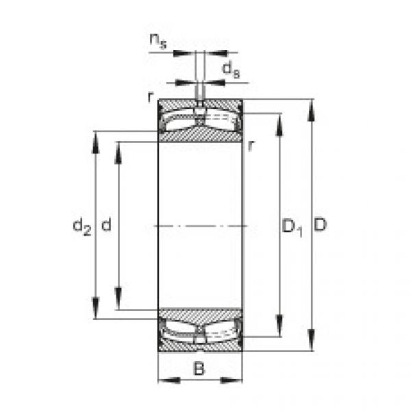 FAG Sealed spherical roller bearings - 24034-BE-XL-2VSR #1 image