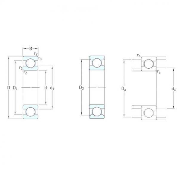 المحامل 619/9 SKF #1 image