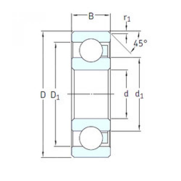 المحامل 6003/HR22Q2 SKF #1 image