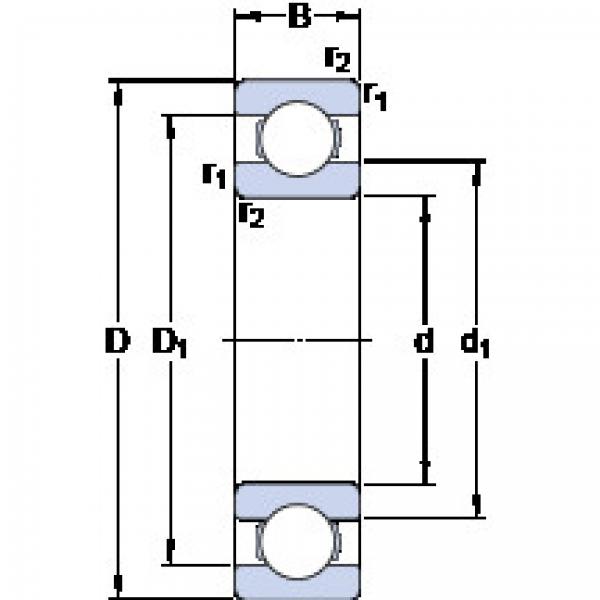 المحامل 16056 SKF #1 image