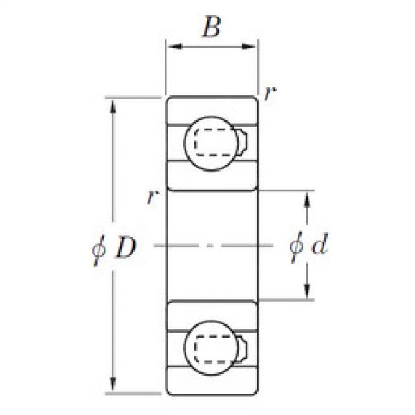 المحامل 3NC6002YH4 KOYO #1 image