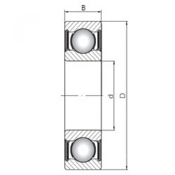 المحامل 6016-2RS CX #1 image