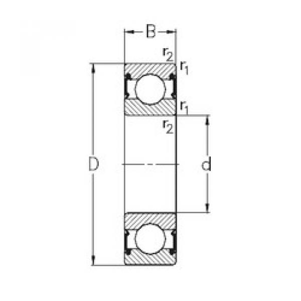 المحامل 6003-RS2 NKE #1 image