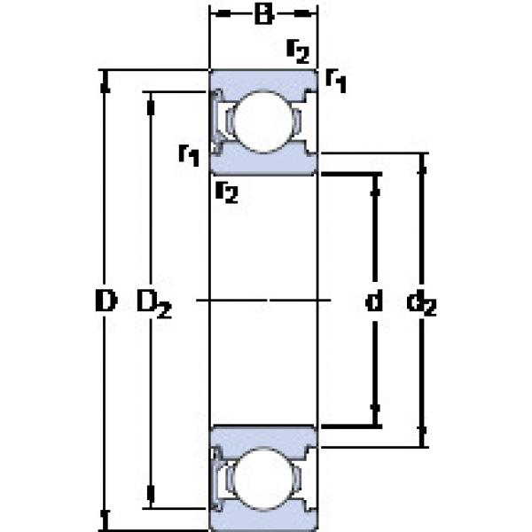 المحامل 6303-RSL SKF #1 image