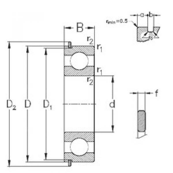 المحامل 6020-NR NKE #1 image