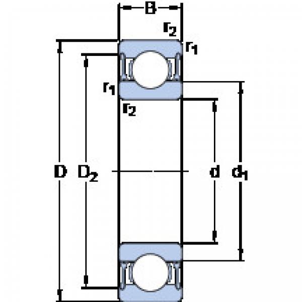 المحامل 61804-2RZ SKF #1 image