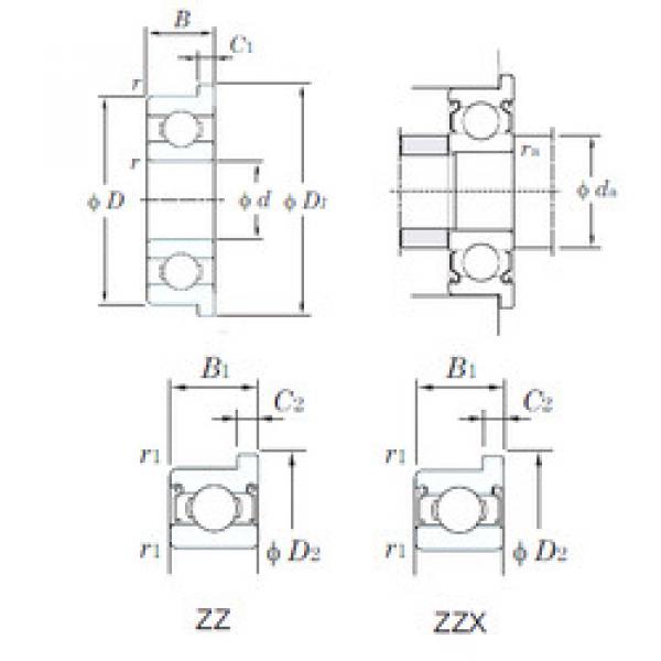 المحامل WMLF5010ZZ KOYO #1 image