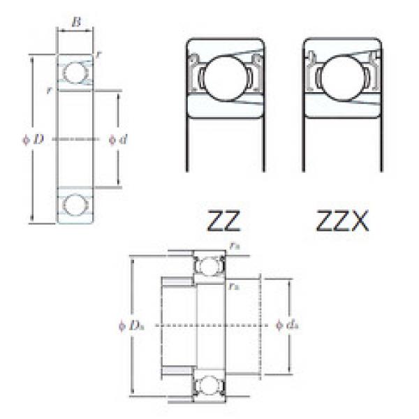 المحامل M6219ZZX KOYO #1 image