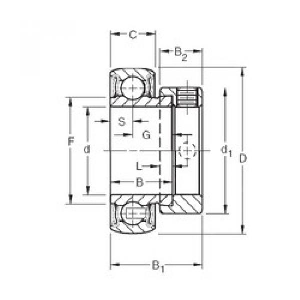 المحامل RAL008NPPB Timken #1 image