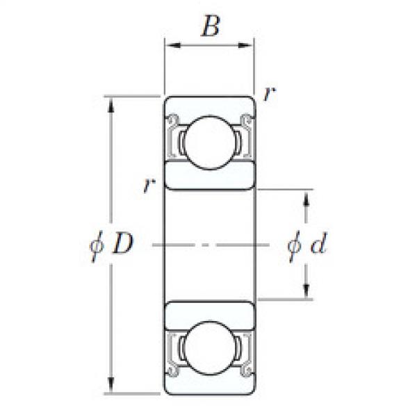 المحامل SV 604 ZZST KOYO #1 image