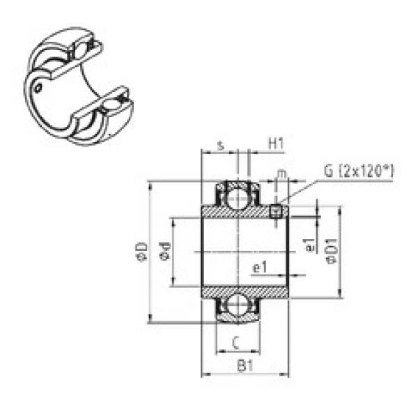 المحامل UC210-31 SNR #1 image