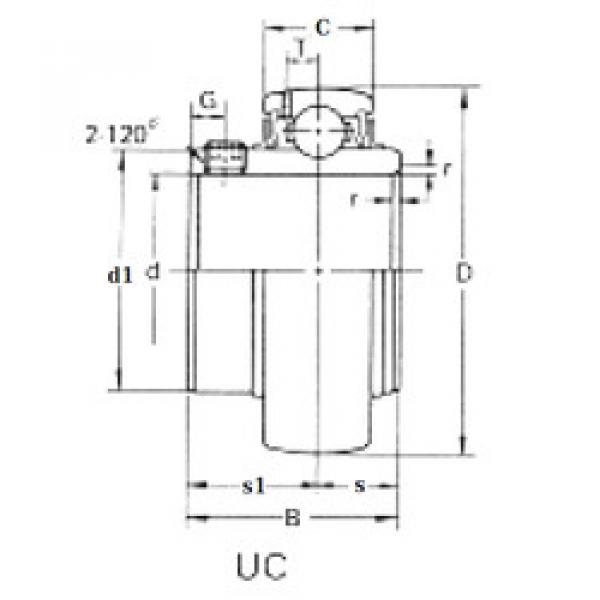 المحامل UC212 CRAFT #1 image