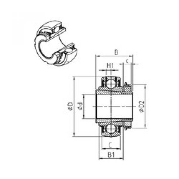 المحامل UK309+H SNR #1 image