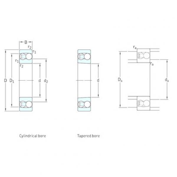 Bearing 1214ETN9 SKF #1 image